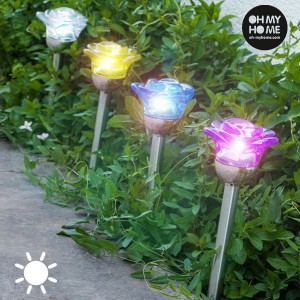 Lampe Solaire Flower Oh My Home