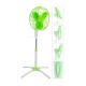 Ventilateur sur Pied Vert avec Pales en Caoutchouc EVA Oh My Home 45W