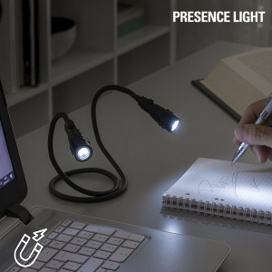 Lampe torche LED Double Flexible Magnétique Presence Light