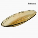 Pièce centrale en verre recyclé - Collection Crystal Colours Deco by Homania