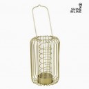 Lanterne Forge Bougeoir Verre - Collection Art & Metal by Shine Inline