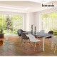Vase Céramique Argent - Collection Queen Deco by Homania