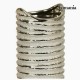 Vase Céramique Argent - Collection Queen Deco by Homania