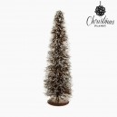 Sapin de Noël Rotin Naturel Blanc (20 x 20 x 60 cm) by Christmas Planet