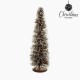 Sapin de Noël Rotin Naturel Blanc (20 x 20 x 60 cm) by Christmas Planet