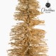 Sapin de Noël Rotin Champagne (15 x 15 x 40 cm) by Christmas Planet