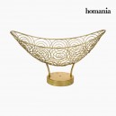 Centre de Table Métal Doré - Collection New York by Homania