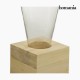 Vase Verre Bois - Collection Pure Crystal Deco by Homania