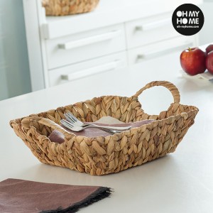 Panier Carré en Feuille de Maïs Oh My Home