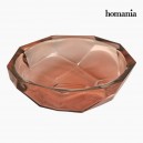 Pièce centrale en verre recyclé Corail - Collection Crystal Colours Deco by Homania