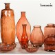 Pièce centrale en verre recyclé Corail - Collection Crystal Colours Deco by Homania