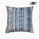 Coussin Bleu (60 x 60 cm) by Loom In Bloom
