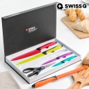 Couteaux en acier inoxydable Swiss Q High Quality (6 pièces)