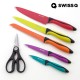 Couteaux en acier inoxydable Swiss Q High Quality (6 pièces)