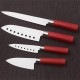Couteaux Santoku avec Revêtement en Céramique (ensemble de 4)