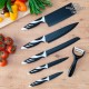 Couteaux Top Chef Black C01024 (6 pièces)