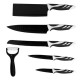 Couteaux Top Chef Black C01024 (6 pièces)