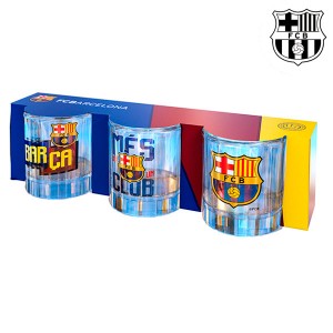 Verres à Shot FC Barcelone (pack de 3)