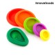 Set de Couvercles en Silicone pour Aliments InnovaGoods (6 Pièces)