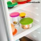 Set de Couvercles en Silicone pour Aliments InnovaGoods (6 Pièces)