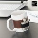 Tasse en Céramique avec Flasque Métallique Gadget and Gifts