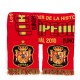 Foulard Espagne 3 fois Champions