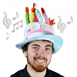 Bonnet Anniversaire Musical