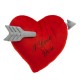 Coussin Coeur avec Flèche I Love You Wagon Trend (60 cm)