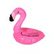 Support Gonflable pour Canettes de Boisson Flamant Rose Wagon Trend