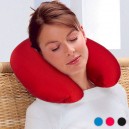 Coussin de voyage à microbilles antistress