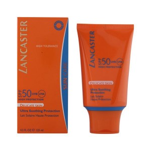 Lait solaire Delicate Skin Lancaster SPF 50 (125 ml)
