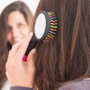 Brosse à Cheveux avec Miroir Arc-en-ciel