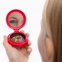 Miroir de Poche avec Brosse Intégrée Colors