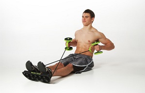 revoflex xtreme - fitness, bandes elastiques, entrainement, abdos,poitrine, dos, bras, obliques,entrainement dos