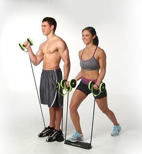revoflex xtreme couple 2 - fitness, bandes elastiques, entrainement, abdos, obliques,entrainement dos