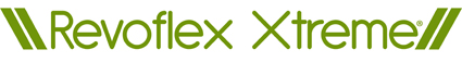 revoflex xtreme logo - fitness, bandes elastiques, entrainement, abdos, obliques,entrainement dos